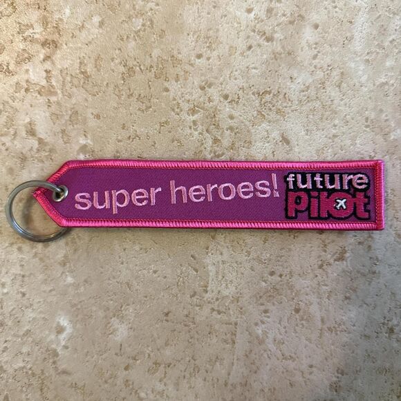 Airbus Future Pilot Flight Keychain Luggage Tag